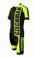 Cyklistický dres RACE - Žlutá - Celý komplet - je možné dokoupit cyklistické kraťasy