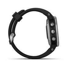 Garmin fenix5S Plus Sapphire Silver, Black Band