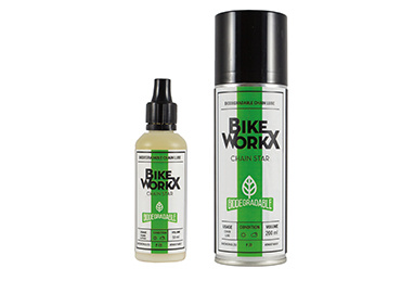 Mazivo na řetěz BikeworkX Chain Star Biodegradable - sprej 200 ml
