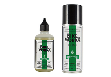 Olej na řetěz BikeworkX Oil Star Biodegradable - sprej 200 ml