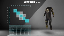 VANGUARD MAN Black/Yellow - M - neopreny