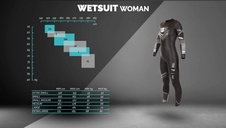 VANGUARD WOMAN Black/White - W - neopreny