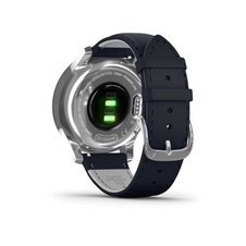 Garmin Vivomove 3 Luxe, Silver/BlueLeather Band