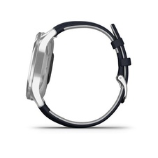 Garmin Vivomove 3 Luxe, Silver/BlueLeather Band