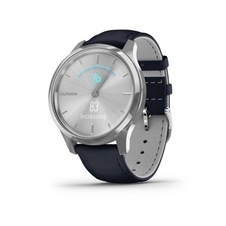 Garmin Vivomove 3 Luxe, Silver/BlueLeather Band