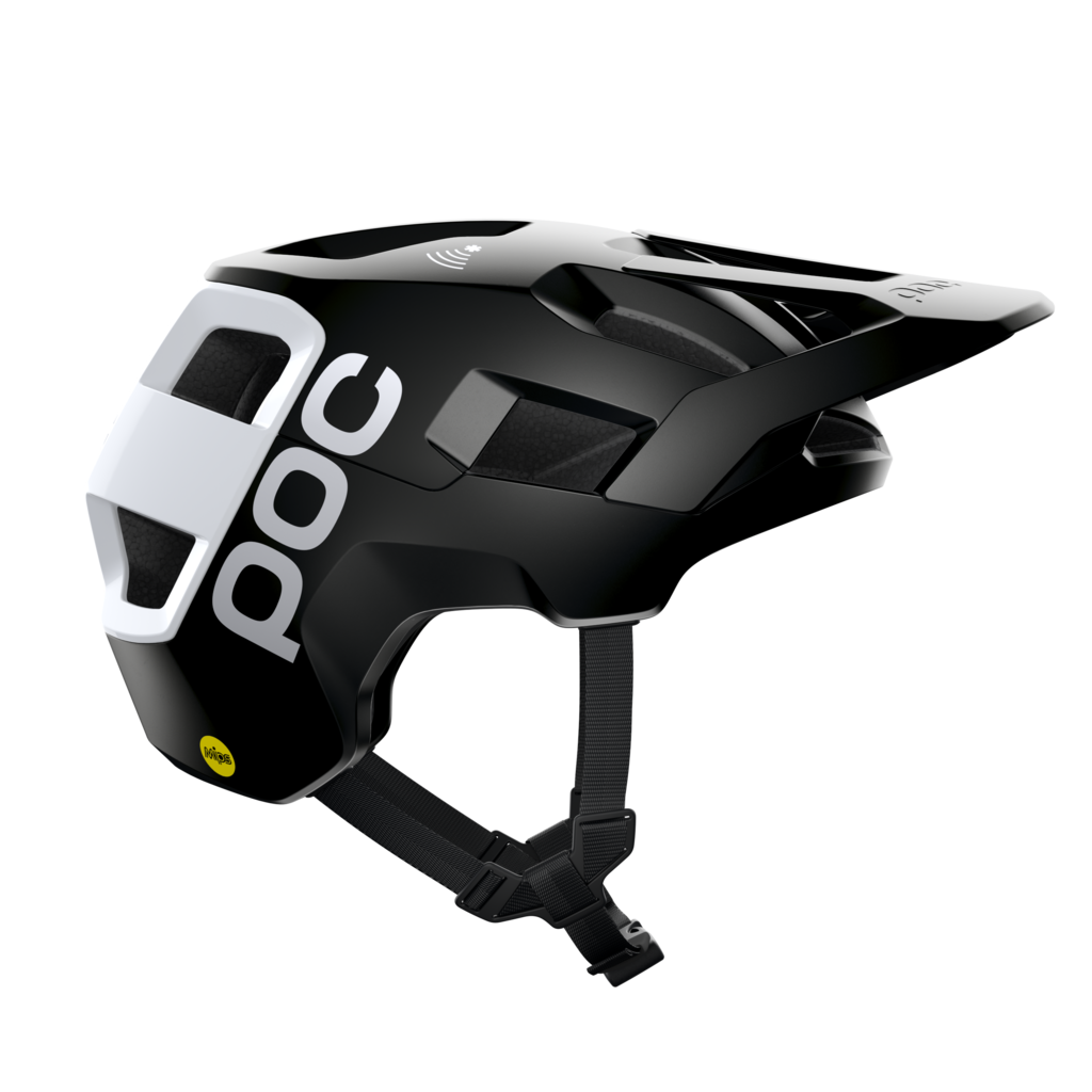 Cyklistická helma POC Kortal Race MIPS Black Matt/Hydrogen White - 10521_KortalRaceMIPS_8348_UraniumBlack_HydrogenWhiteMatt_right