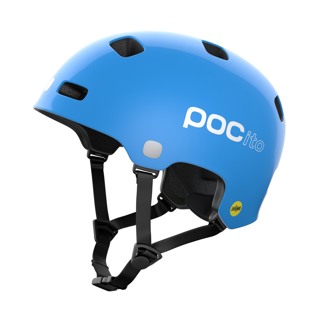 Dětská cyklistická helma POC POCito Crane MIPS Fluorescent Blue - POC_CraneMipsPocito_FluoBlue_v009.0001