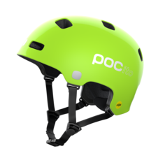 Dětská cyklistická helma POC POCito Crane MIPS Fluorescent Yellow/Green - POC_CraneMipsPocito_FluoLimeGreen_v007.0001