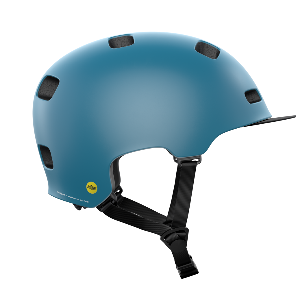 Cyklistická helma POC Crane MIPS Basalt Blue Matt - POC_CraneMips_BasaltBlue_Cap_v011.0003