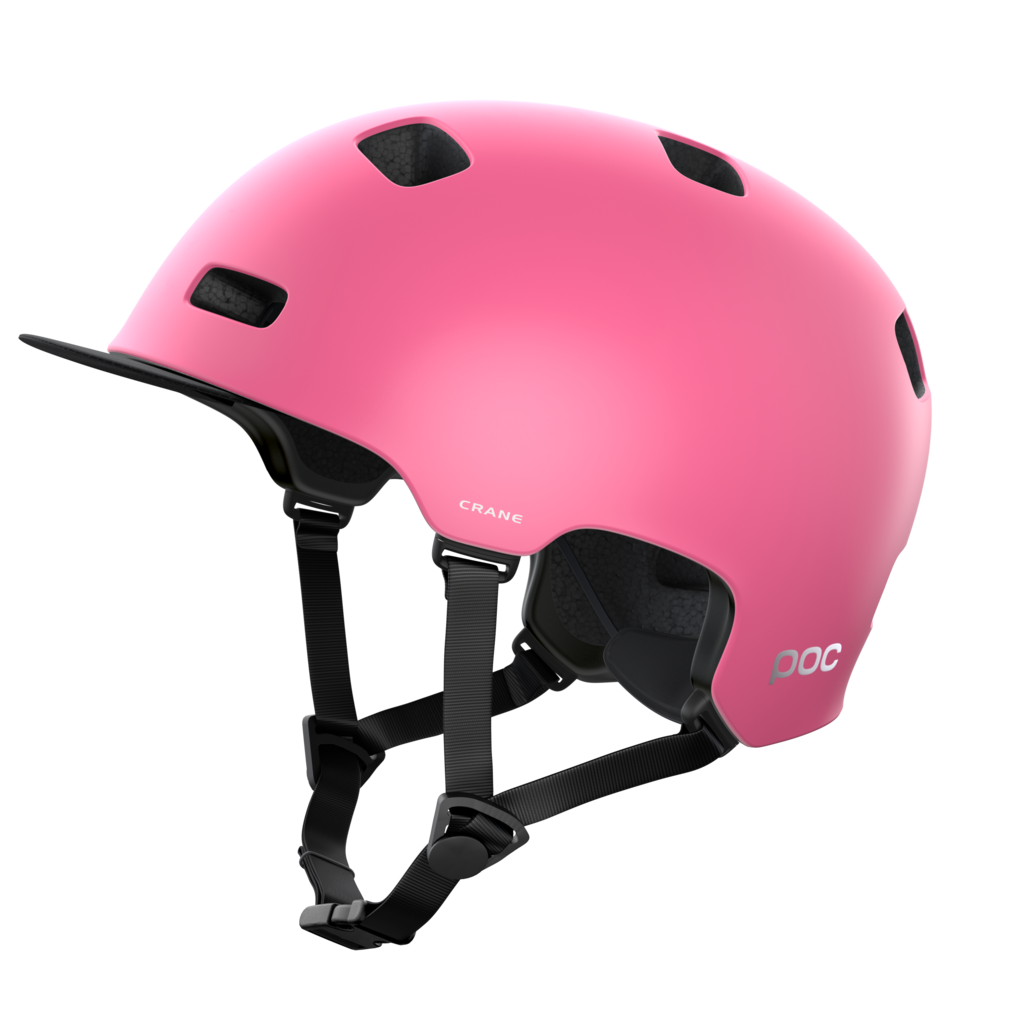 Cyklistická helma POC Crane MIPS Actinium Pink Matt  - POC_CraneMips_ActiniumPink_Cap_v009.0001