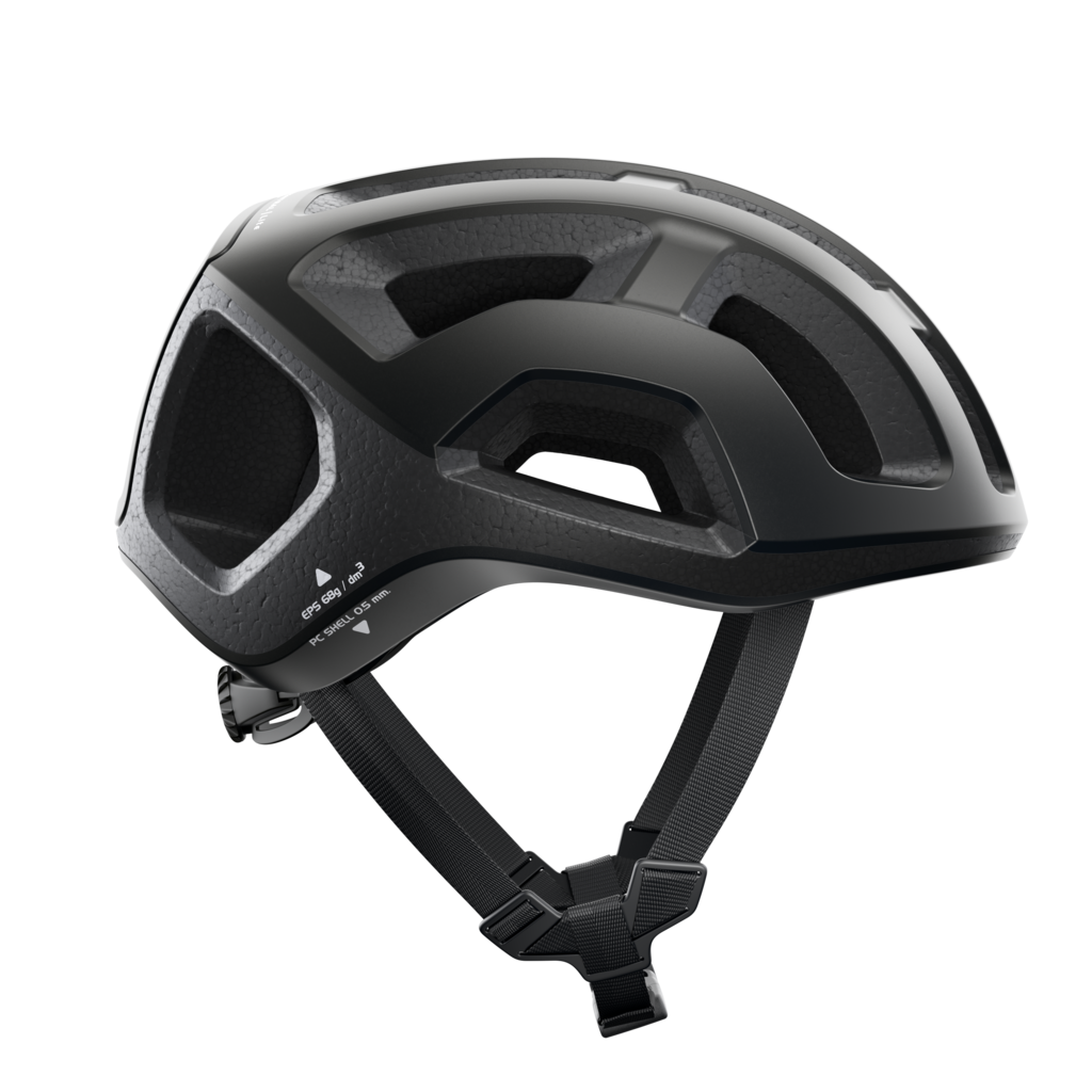 Cyklistická helma POC Ventral Lite Uranium Black Matt - 10693_VentralLite_1037_UraniumBlackMatt_right