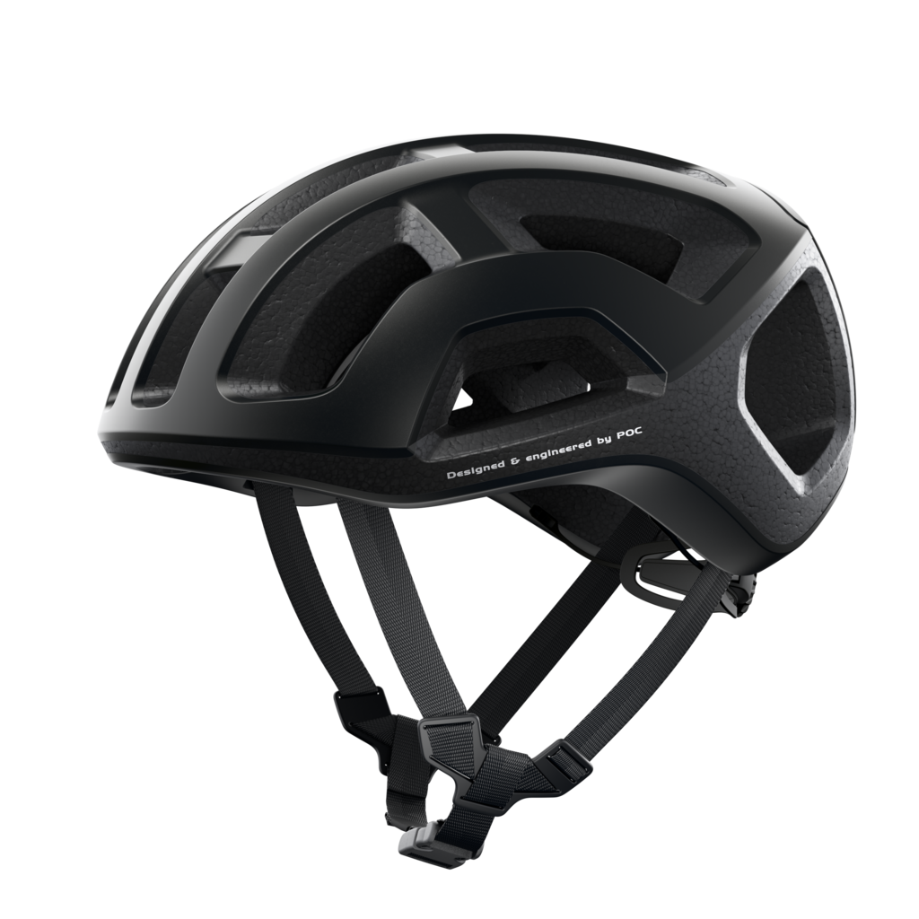 Cyklistická helma POC Ventral Lite Uranium Black Matt - 10693_VentralLite_1037_UraniumBlackMatt_left