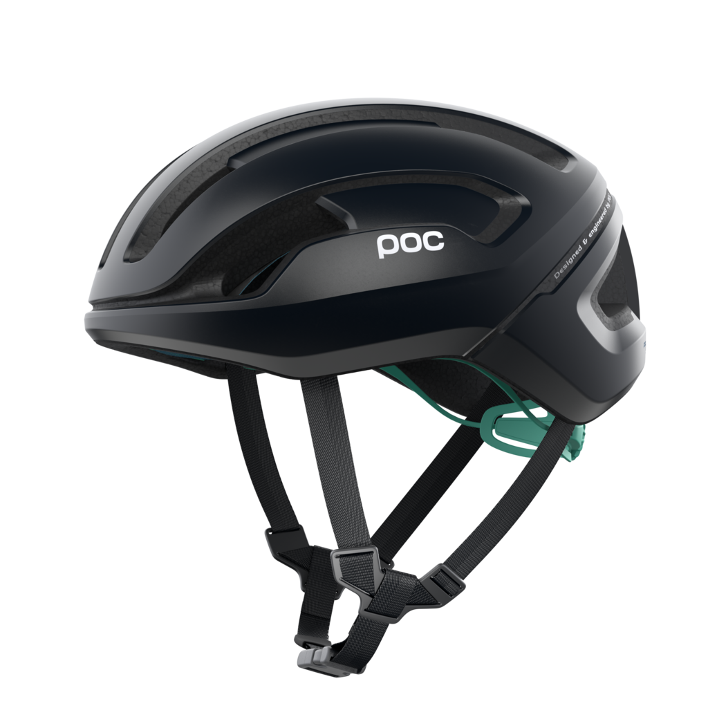 Cyklistická helma POC Omne Air SPIN Uranium Black/Fluorite Green Matt - POC_OMNEAirSpin_UraniumBlack_v004.0001