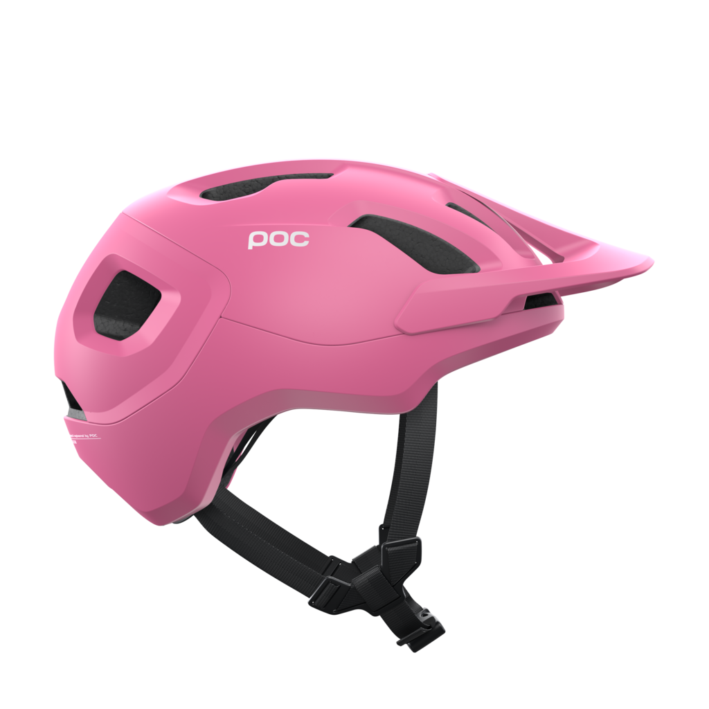 Cyklistická helma POC Axion SPIN Actinium Pink Matt - 10732_AxionSPIN_1723_ActiniumPinkMatt_right