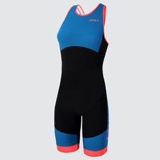 Dámská kombinéza Zone3  AEROFORCE SWIMBACK STYLE ITU DESIGN - BLACK/TEAL/CORAL