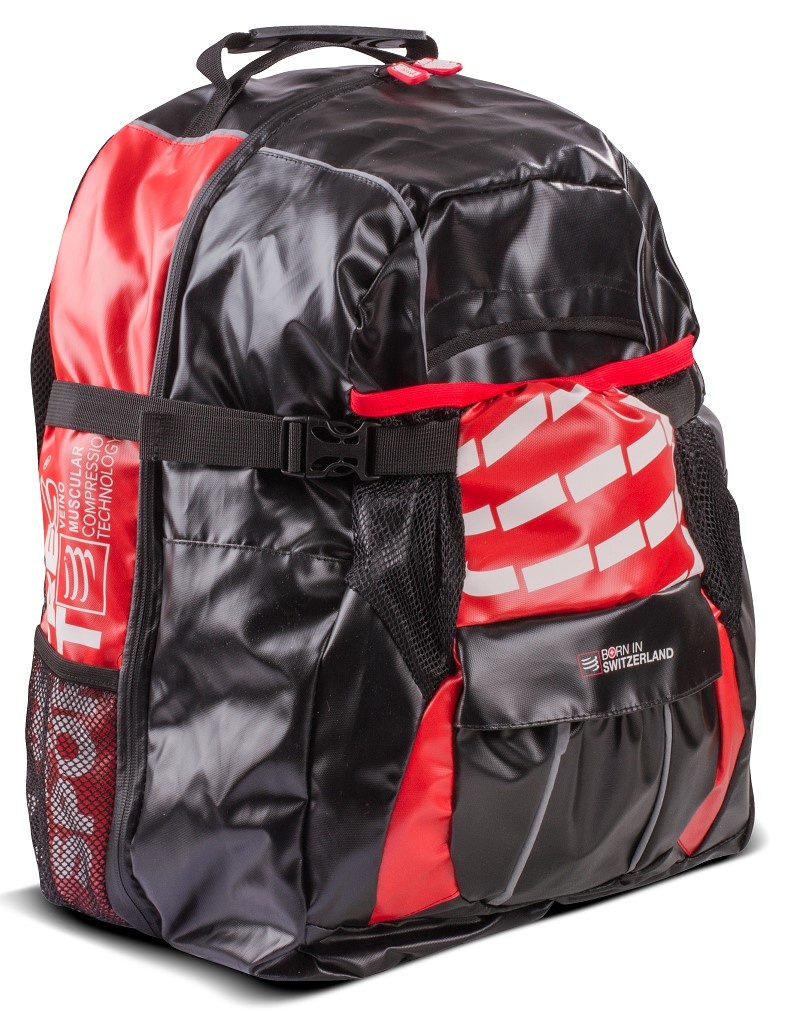 GLOBERACER BAG BLACK/RED