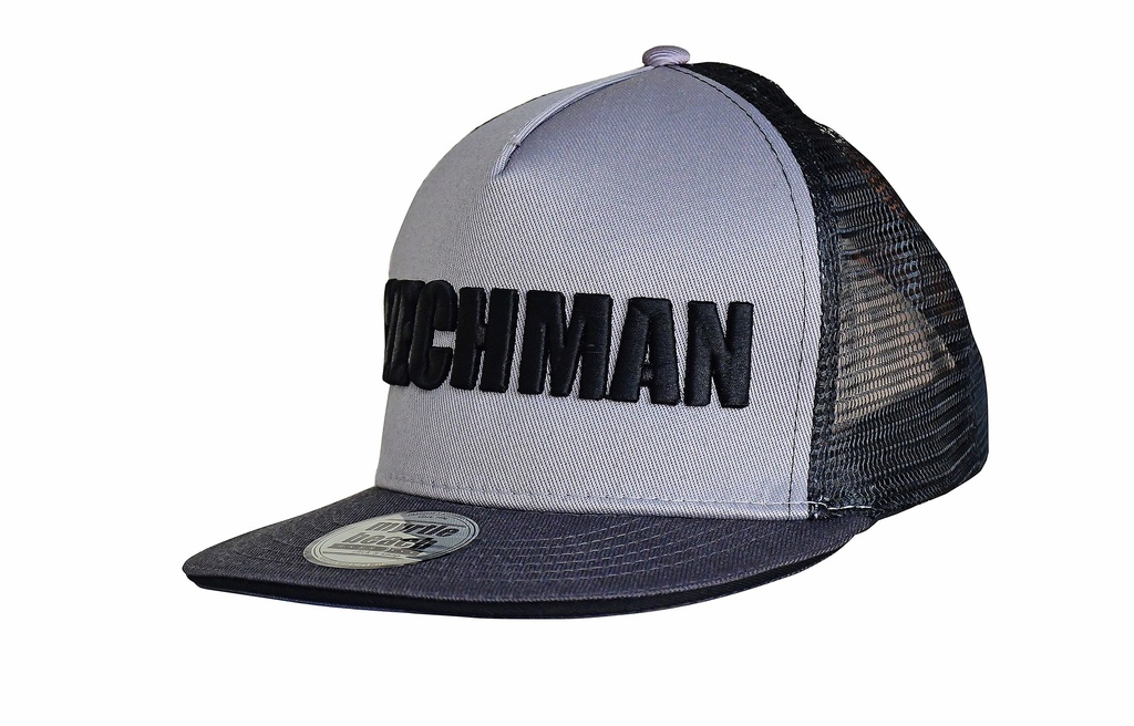 SNAPBACK Czechman - Černo-šedivá