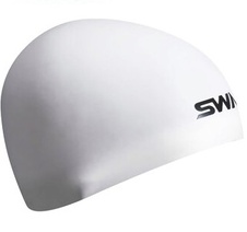 Plavecká čepice Swans SA-10 - Bílá 