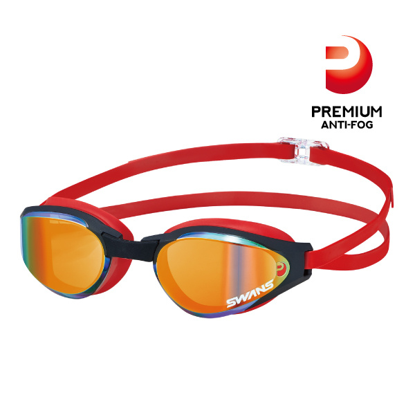 Plavecké brýle Swans SR 81MPAF SMOKE/RUBY - SR-81MPAF-SMOR