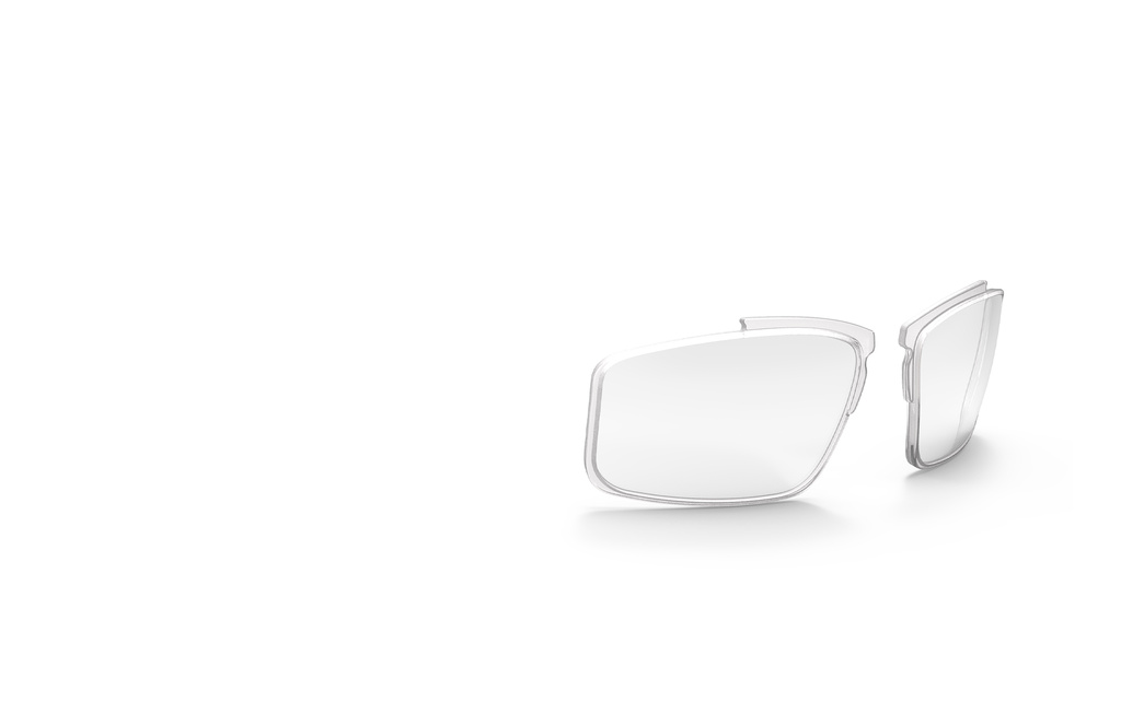 OPTICKÁ VLOŽKA VULCAN TRANSPARENT MATTE SHAPE A 56 / 32 RPFR480011A