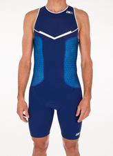 Pánská kombinéza Z3ROD RACER TRISUIT  - RACER_TRISUIT_MAN_DARK-BLUE-WHITE_DETAIL_front