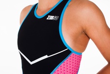 Racer TRISUIT WOMAN Black/Pink/Atoll