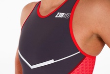 Racer TRISUIT WOMAN Grey/Red