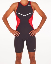 Racer TRISUIT WOMAN Grey/Red