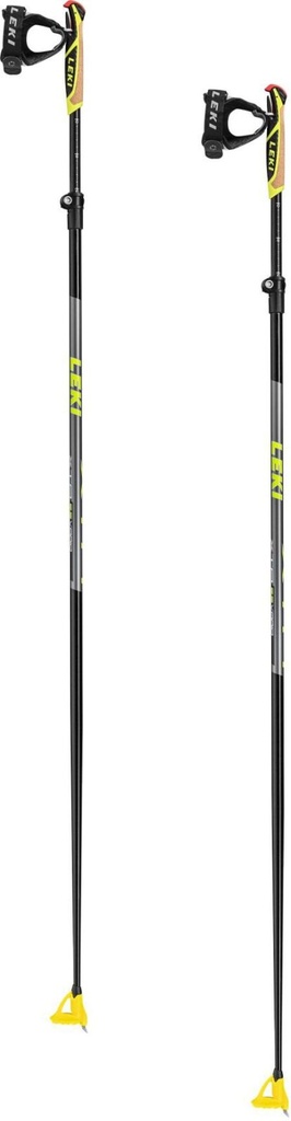 Běžecké hole Leki XTA 6.5 Vario, black-neonyellow-darkanthracite - 6492485_1