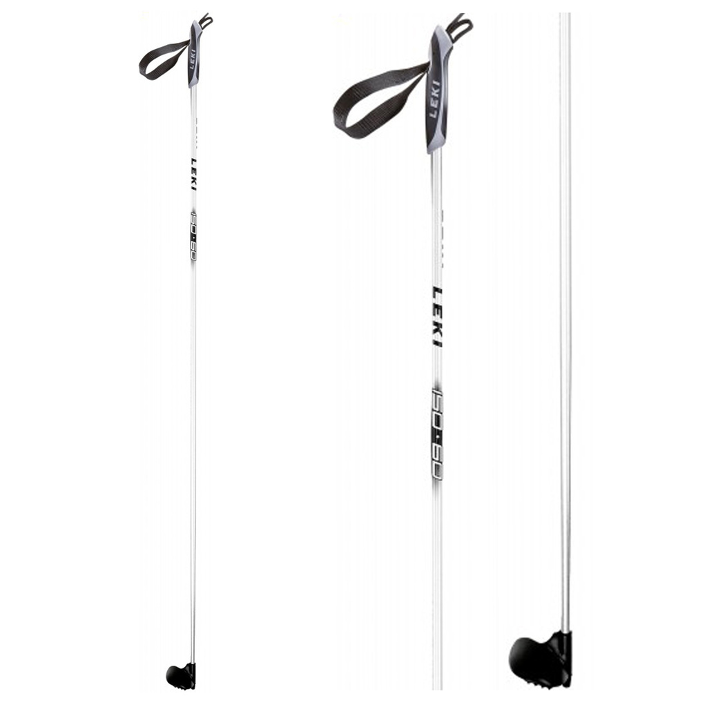 Běžecké hole Leki Rental CC, silver-black - Hole_LEKI_Rental_CC
