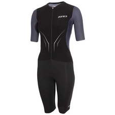 Dámská triatlonová kombinéza Zone3 Aeroforce-X Trisuit - Black/Grey