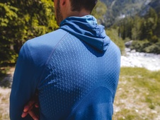 3D Thermo Seamless Hoodie Zip - Mont Blanc 2021