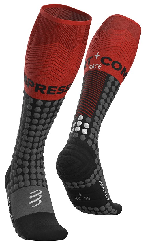 Kompresní podkolenky COMPRESSPORT Alpine Ski Racing Full Socks