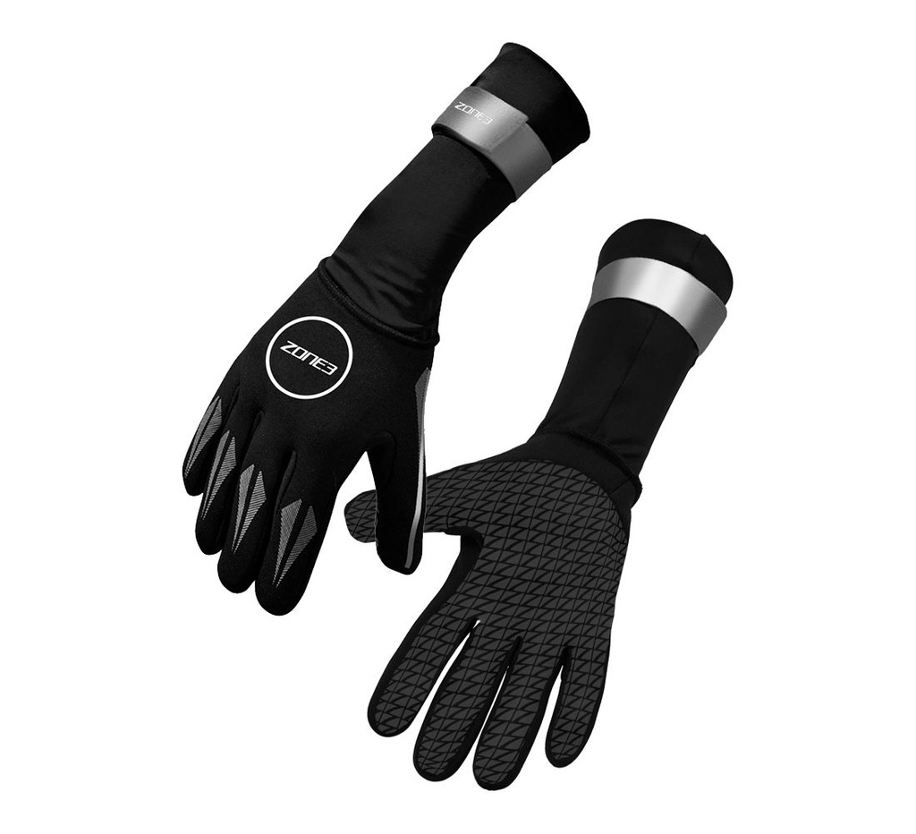 ZONE3 Neoprenové rukavice - Stříbrné - Neoprenové rukavice Zone 3 - Stříbrné
