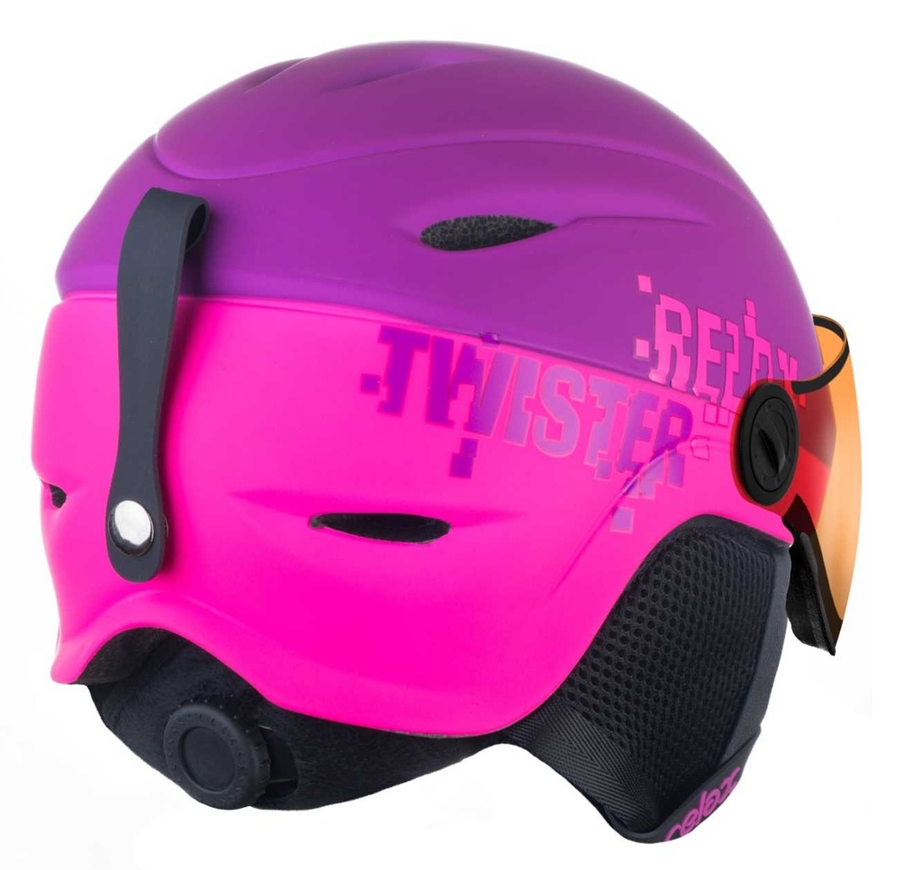 LYŽAŘSKÁ HELMA RELAX TWISTER VISOR RH27R