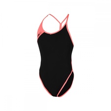 Jednodílné dámské plavky ZEROD - Training Black / Pink