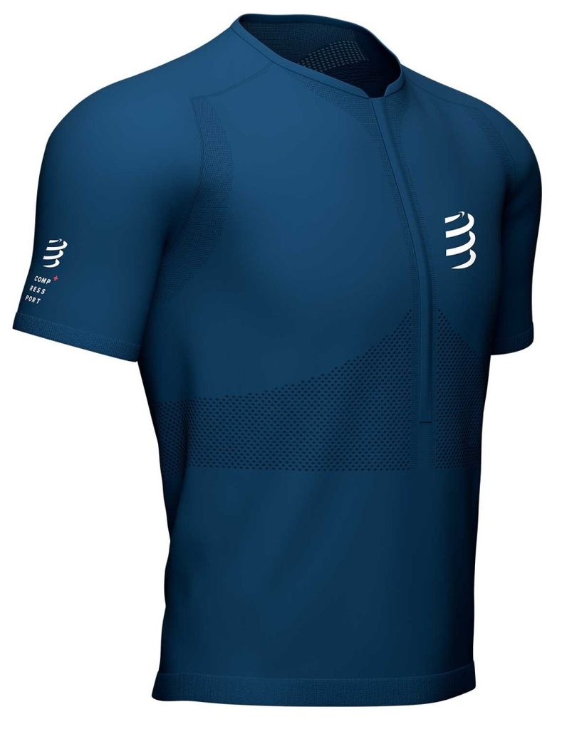 Trail Half-Zip Fitted SS Top