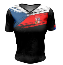 Training Tshirt CZECH černé Dámské