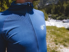 3D Thermo Seamless Hoodie Zip - Mont Blanc 2021