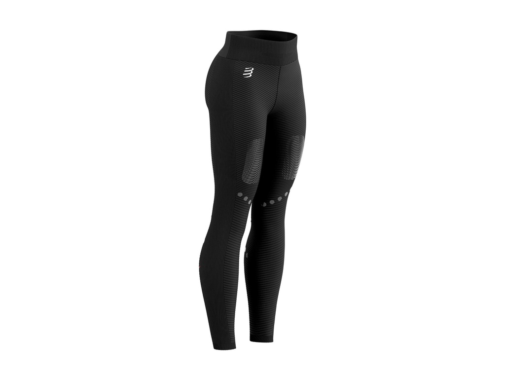 Kompresní běžecké kalhoty COMPRESSPORT Winter Trail Under Control Full Tights W (bez obalu) - winter-trail-under-control-full-tights-w-black