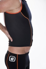 iSinglet men's Black / Orange